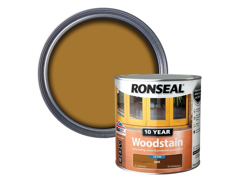 Ronseal 10 Year Woodstain Oak 2.5 litre Ronseal - Dynamic Drive