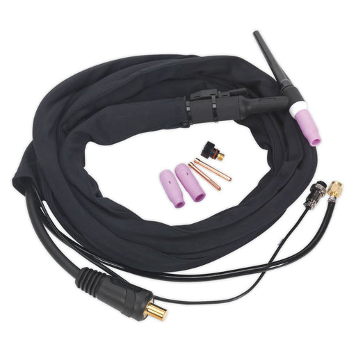 Sealey Inverter TIG Welding Torch 25mmï with Push-Button TIG12S Sealey - Dynamic Drive