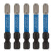 Draper Expert Cross Slot/PH Type Impact Screwdriver Bits, No.3 x 50mm, 1/4" Hex Draper - Dynamic Drive