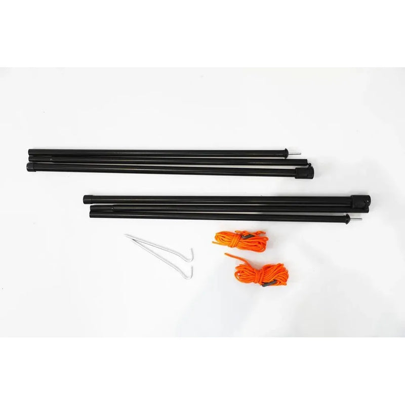 Vango Adjustable Steel King Poles 180-220cm - Black Vango - Dynamic Drive