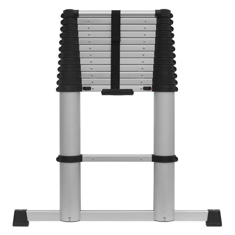 Sealey Aluminium Telescopic Ladder 13-Tread EN 131 ATL13 Sealey - Dynamic Drive