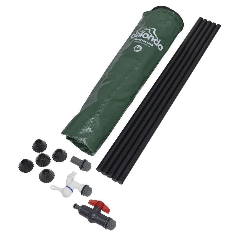 Dellonda Collapsible PVC Garden Water Butt with Zipped Lid & Drain Tap 100L Dellonda - Dynamic Drive