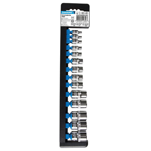 Silverline E4-E24 Socket Extension Set 14pce E4 - E24 Silverline - Dynamic Drive