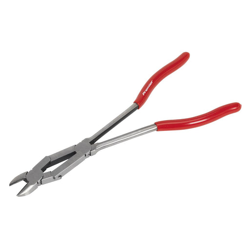 Sealey Premier 290mm Double Joint Long Reach Side Cutting Pliers Engine Bay Sealey  - Dynamic Drive
