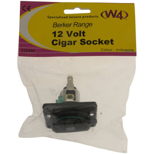 MDS1203 W4 12v Cigar Socket Anthracite 21222A W4 - Dynamic Drive