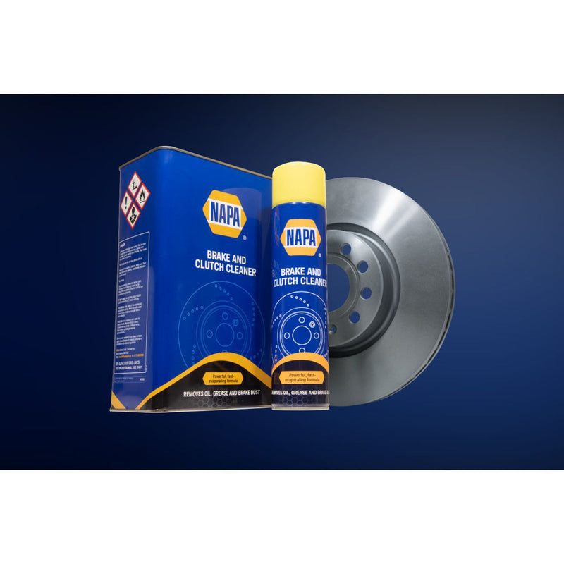 2x NAPA Brake and Clutch Cleaner Parts Degreaser 5L 5 Litre Container NAPA - Dynamic Drive