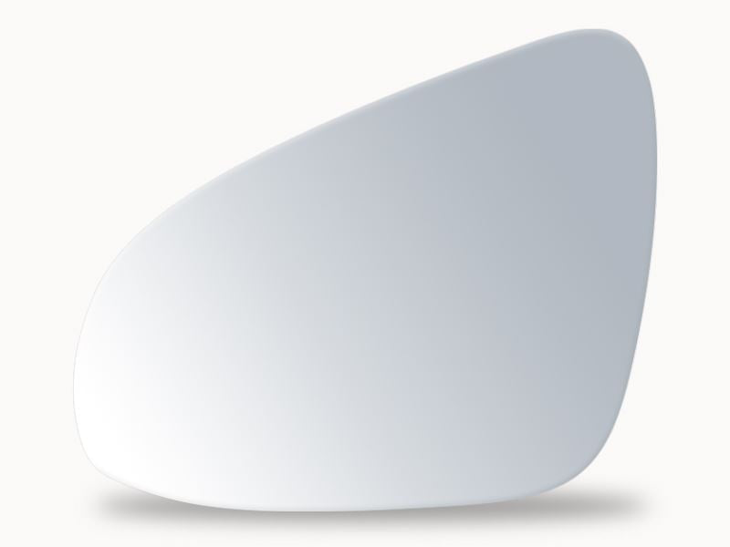 Summit Stick-On Standard Mirror Glass fits Toyota Aygo 14 on LHS Summit - Dynamic Drive