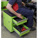 Sealey Rollcab & Utility Seat Kit with Creeper 4pc AP556CSHVKIT Sealey - Dynamic Drive