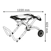 Bosch GTA 60 W Professional Table Saw Stand Bosch - Dynamic Drive