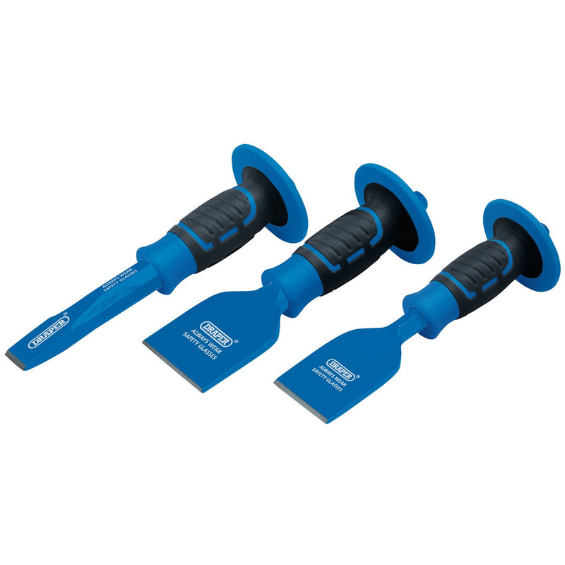 Draper Bolster and Chisel Set (3 Piece) 70375 Draper - Dynamic Drive