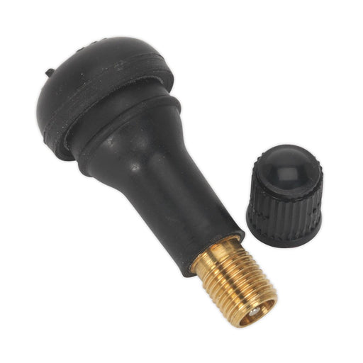 Sealey Tyre Valve Tubeless Snap-in Type TR413 Pack of 100 TV413 Sealey - Dynamic Drive