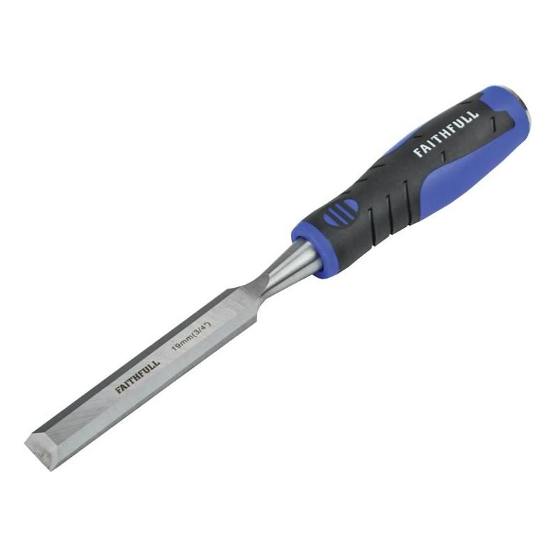 Faithfull Soft Grip Bevel Edge Chisel 19mm (3/4in) Faithfull - Dynamic Drive