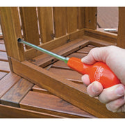 Draper Plain Slot Flared Tip Long Pattern Cabinet Pattern Screwdriver, 9.5 x 250 Draper - Dynamic Drive