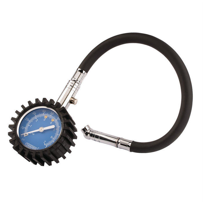 Draper Tyre Pressure Gauge, 0 - 100psi, 0 - 7 bar 91357 Draper - Dynamic Drive