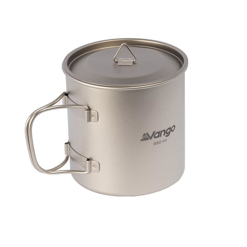 Vango Titanium Single Walled Mug 650ml Titanium Vango - Dynamic Drive