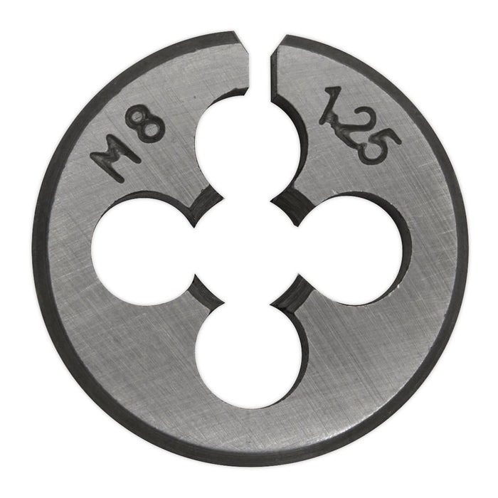 Sealey Split Die M8 x 1.25mm SSDM8 Sealey - Dynamic Drive
