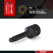 Teng Tools 1/2" TX Impact Socket DIN TX20 Teng Tools - Dynamic Drive