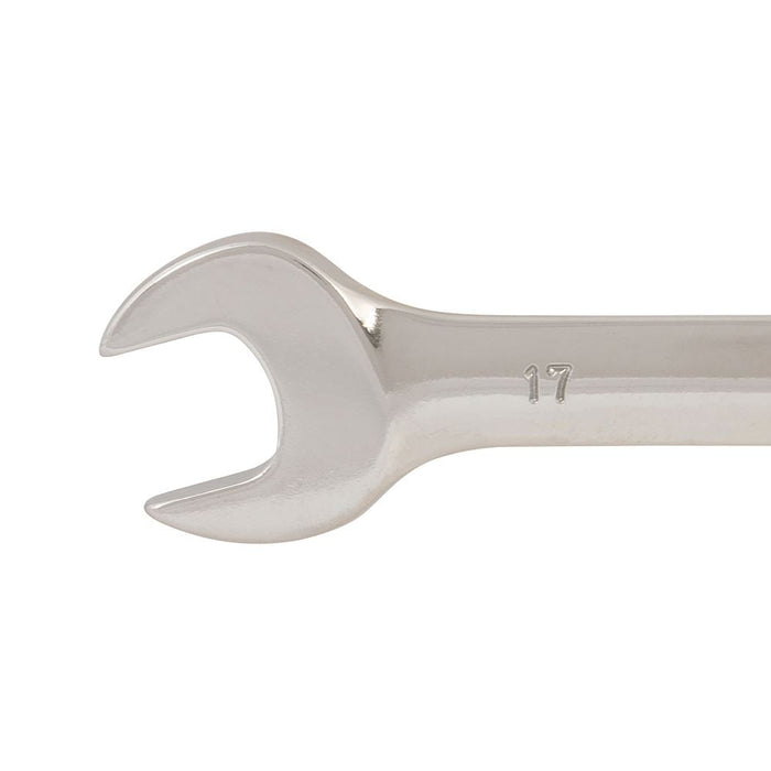 Silverline Flexible Head Ratchet Spanner 17mm Silverline - Dynamic Drive