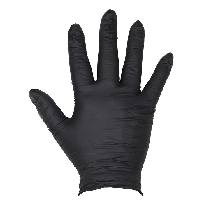 Sealey Extra Thick Powder-Free Disposable Nitrile Gloves, X-Large - Pack of 100 Sealey - Dynamic Drive