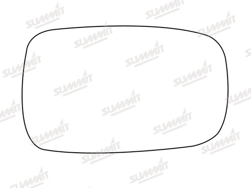 Summit Heated Base Plate With Standard Mirror Glass fits Renault Laguna 01 on LHS & RHS Summit - Dynamic Drive