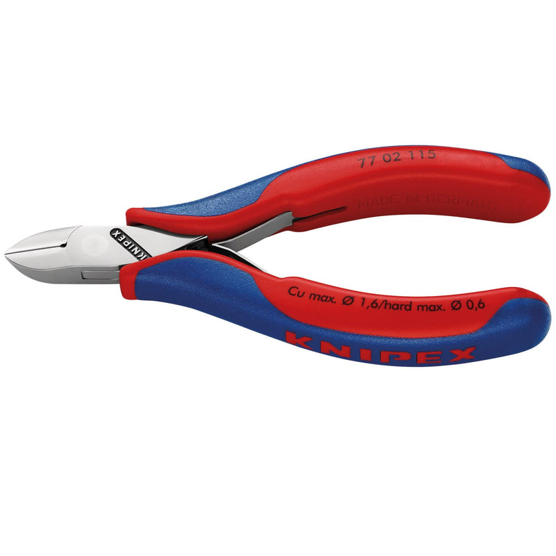 Draper Knipex 77 02 115 Flush Electronics Diagonal Cutters, 115mm 27721 Draper - Dynamic Drive