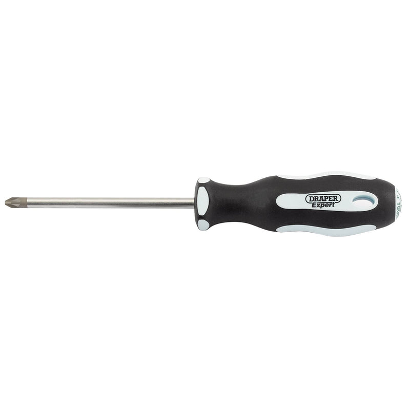 Draper PZ TYPE Soft Grip Screwdriver, No.2 x 100mm 34999 Draper - Dynamic Drive