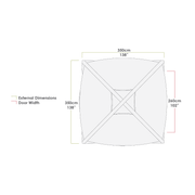 Zempire Aerobase 3 Event Shelter Zempire - Dynamic Drive