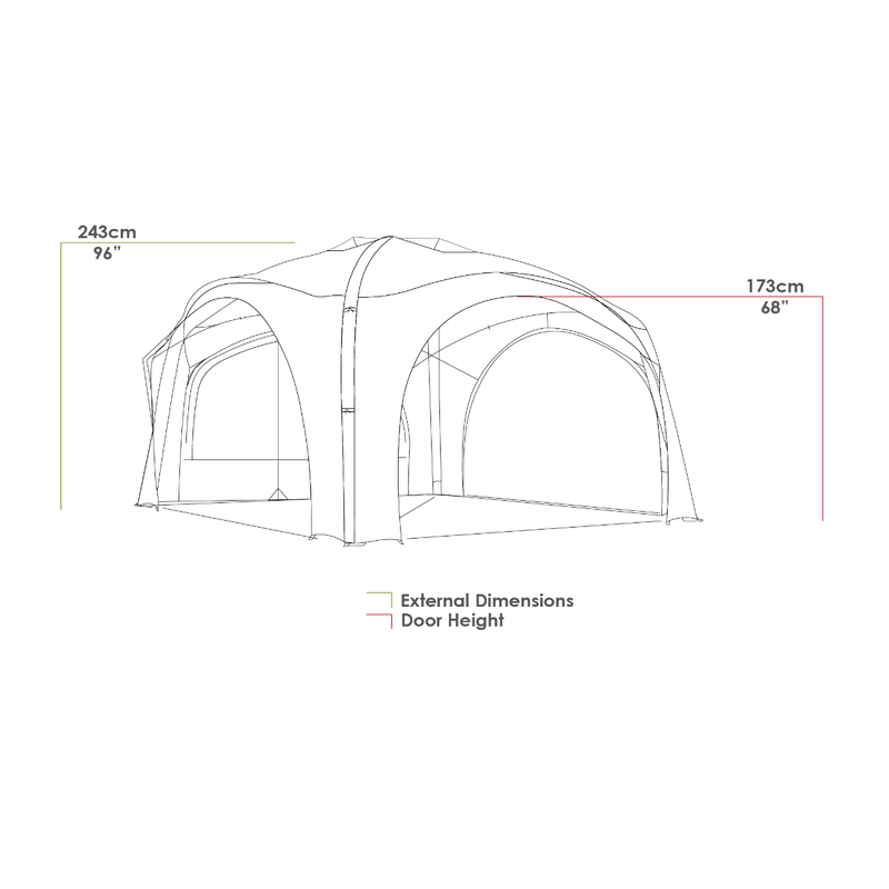 Zempire Aerobase 3 Event Shelter Zempire - Dynamic Drive
