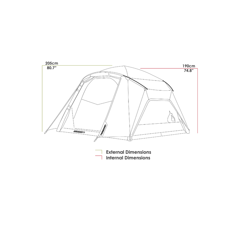 Zempire Aerospeed 6 Tent Zempire - Dynamic Drive