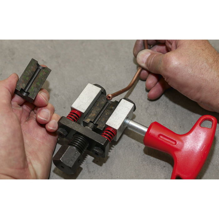Sealey On-Vehicle Brake Pipe Flaring Tool PFT08 Sealey - Dynamic Drive