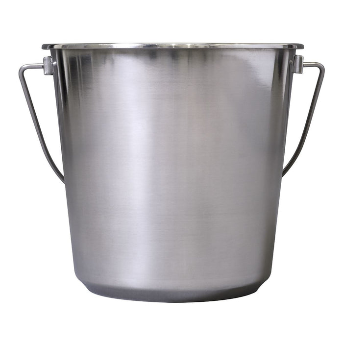 Sealey Mop Bucket 12L Stainless Steel BM8L Sealey - Dynamic Drive