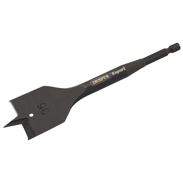 Draper Expert Flat Wood Bit, 35mm 54558 Draper - Dynamic Drive