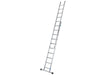 Zarges Everest 2DE Extension Ladder 2-Part D-Rungs 2 x 14 Zarges - Dynamic Drive