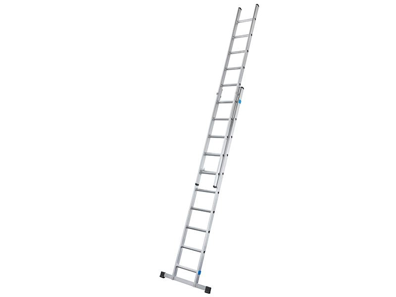 Zarges Everest 2DE Extension Ladder 2-Part D-Rungs 2 x 14 Zarges - Dynamic Drive