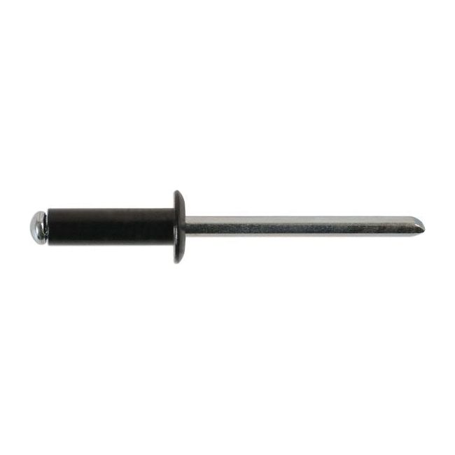 Tool Connection Std Flange Black Rivets 4.0mm x 10mm 100pc 32887 Tool Connection - Dynamic Drive