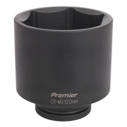 Sealey Impact Socket 120mm Deep 1"Sq Drive IS1120D Sealey - Dynamic Drive