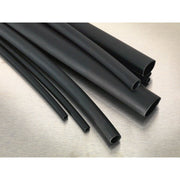 Sealey Heat Shrink Tubing Assortment 72pc Black Adhesive Lined 200mm HSTAL72B Sealey - Dynamic Drive