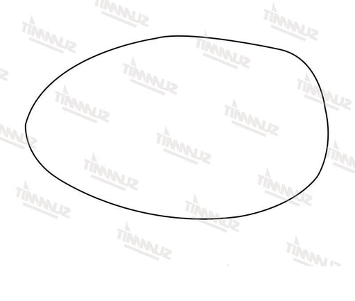Summit Stick-On Aspheric Mirror Glass fits Alfa 147 RHS Summit - Dynamic Drive