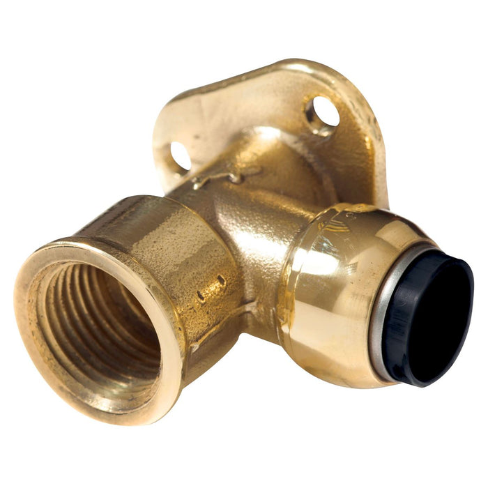 Sealey Wingback Elbow22mm x 3/4"BSP Brass (SharkBiteï) SBA22BWE Sealey - Dynamic Drive