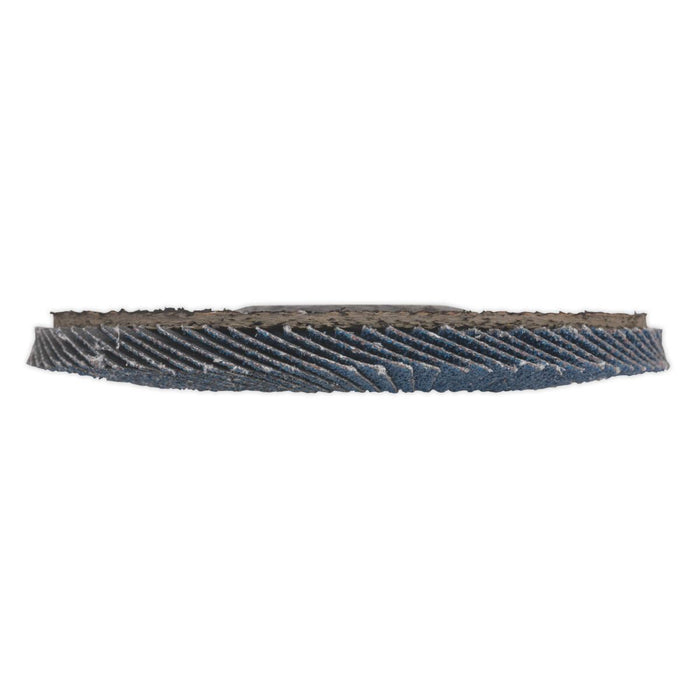 Sealey Flap Disc Zirconium115mm22mm Bore 60Grit FD11560 Sealey - Dynamic Drive