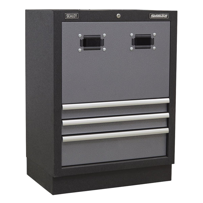 Sealey Modular Storage System Combo Stainless Steel Worktop APMSSTACK14SS Sealey - Dynamic Drive