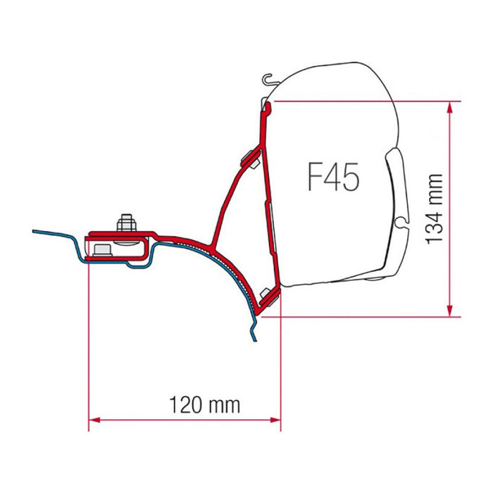 Fiamma fits VW T5 Transporter MV After 2003 Fiamma - Dynamic Drive