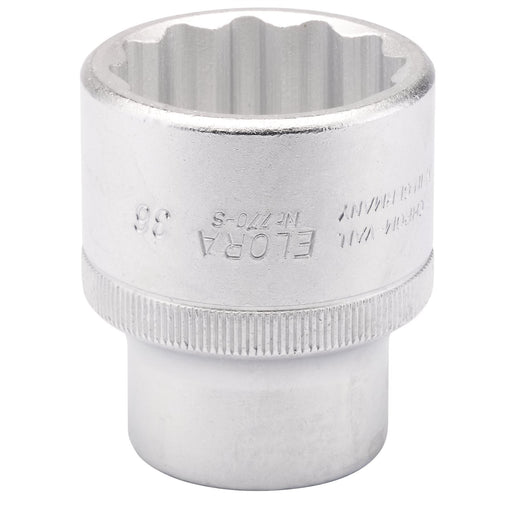Draper Elora Bi-Hexagon Socket, 3/4" Sq. Dr., 36mm 00799 Draper - Dynamic Drive