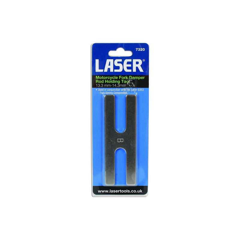 Laser Motorcycle Fork Damper Rod Holding Tool 13.3mm /14.3mm 7320 Laser - Dynamic Drive