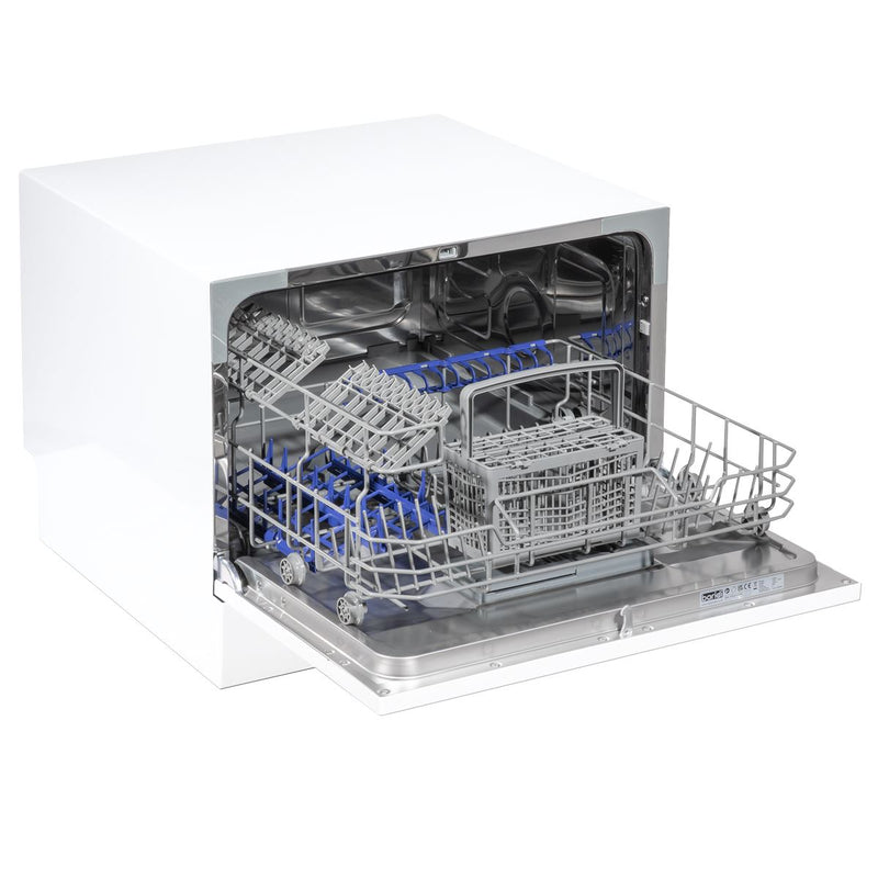 Baridi Tabletop Dishwasher 6 Place Settings 6.5L Capacity - White DH83 Baridi - Dynamic Drive