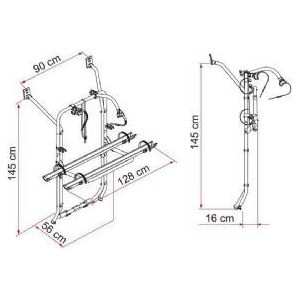 Fiamma Carry-Bike Vw T5 02096-17- Fiamma - Dynamic Drive