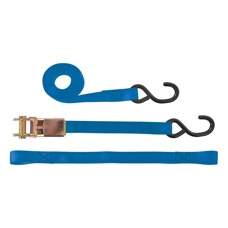 Silverline Motorbike Tie-Down Set 4pce Rated 350kg Capacity 700kg Silverline - Dynamic Drive