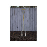 Faithfull Prestige Stainless Steel Border Fork Ash Handle Faithfull - Dynamic Drive