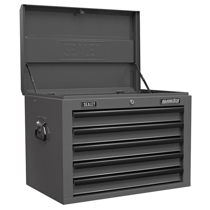 Superline PRO Tool Chest Combination 14 Drawer with 1179pc Tool Kit - Grey Superline Pro - Dynamic Drive
