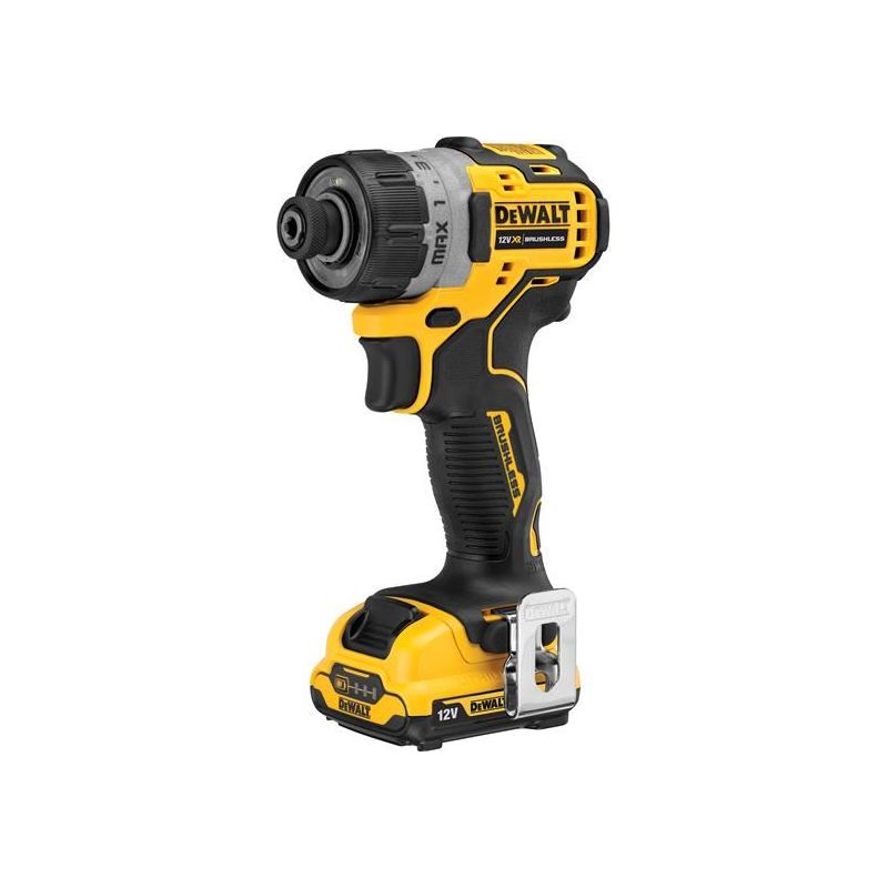 Dewalt Power Tools DCF601D2 XR Brushless Sub-Compact Screwdriver 12V 2 x 2.0Ah Li-ion DeWALT Power Tools - Dynamic Drive